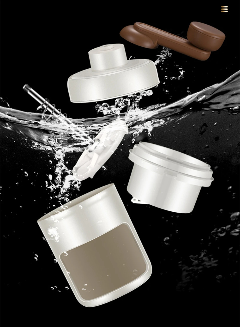 Miniatura 5 de Triturador rallador hielo manualFK23D-57